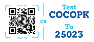 Cocohatchee River Park QR Code or Text COCOPK to 25023