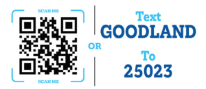 Goodland Boating Park QR code or Text Goodland to 25023