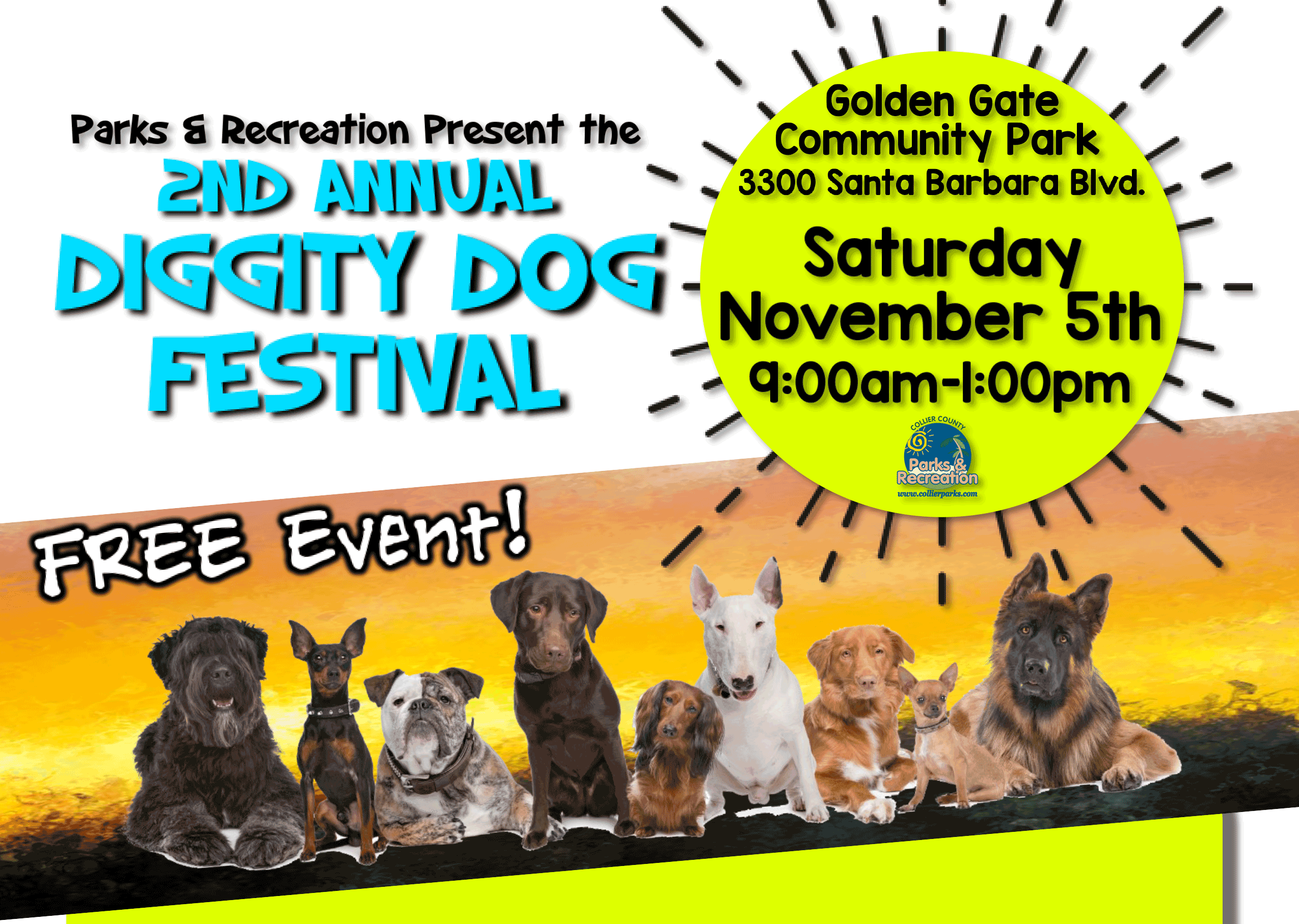 Diggity Dog Festival at Golden Gate Community Park Diggity Dog Festival at Golden Gate Community Park