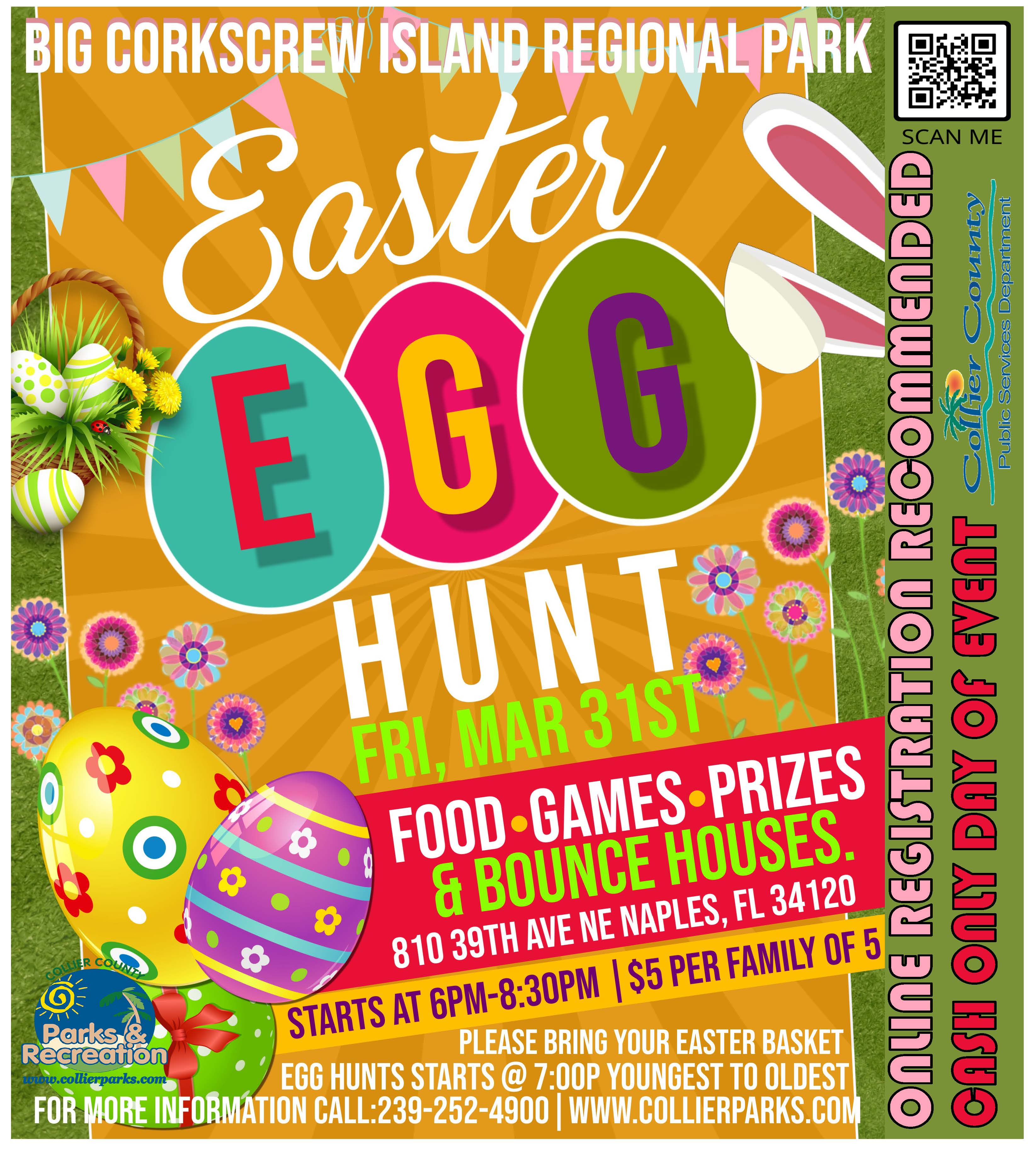 Family Easter Hunt at Big Corkscrew Island Regional Park Family Easter Hunt at Big Corkscrew Island Regional Park