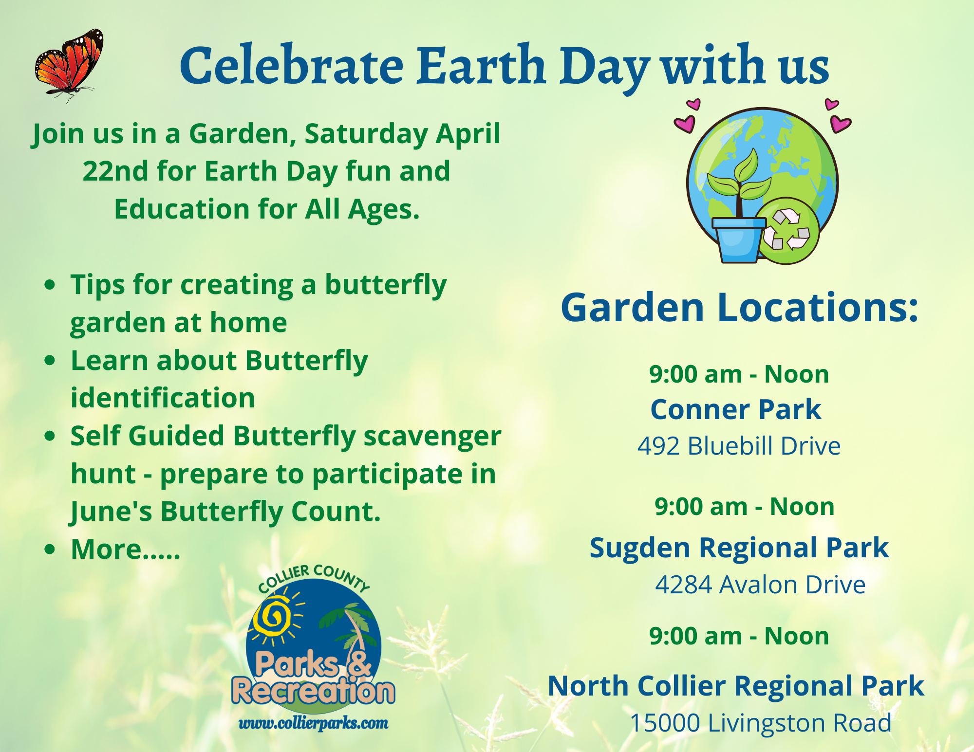 Earth Day in the Gardens
