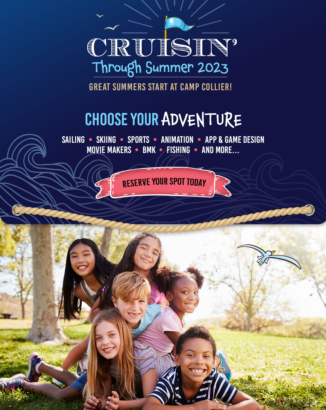 Cruisin’ Through Summer 2023, Great Summers Start At Camp Collier!
