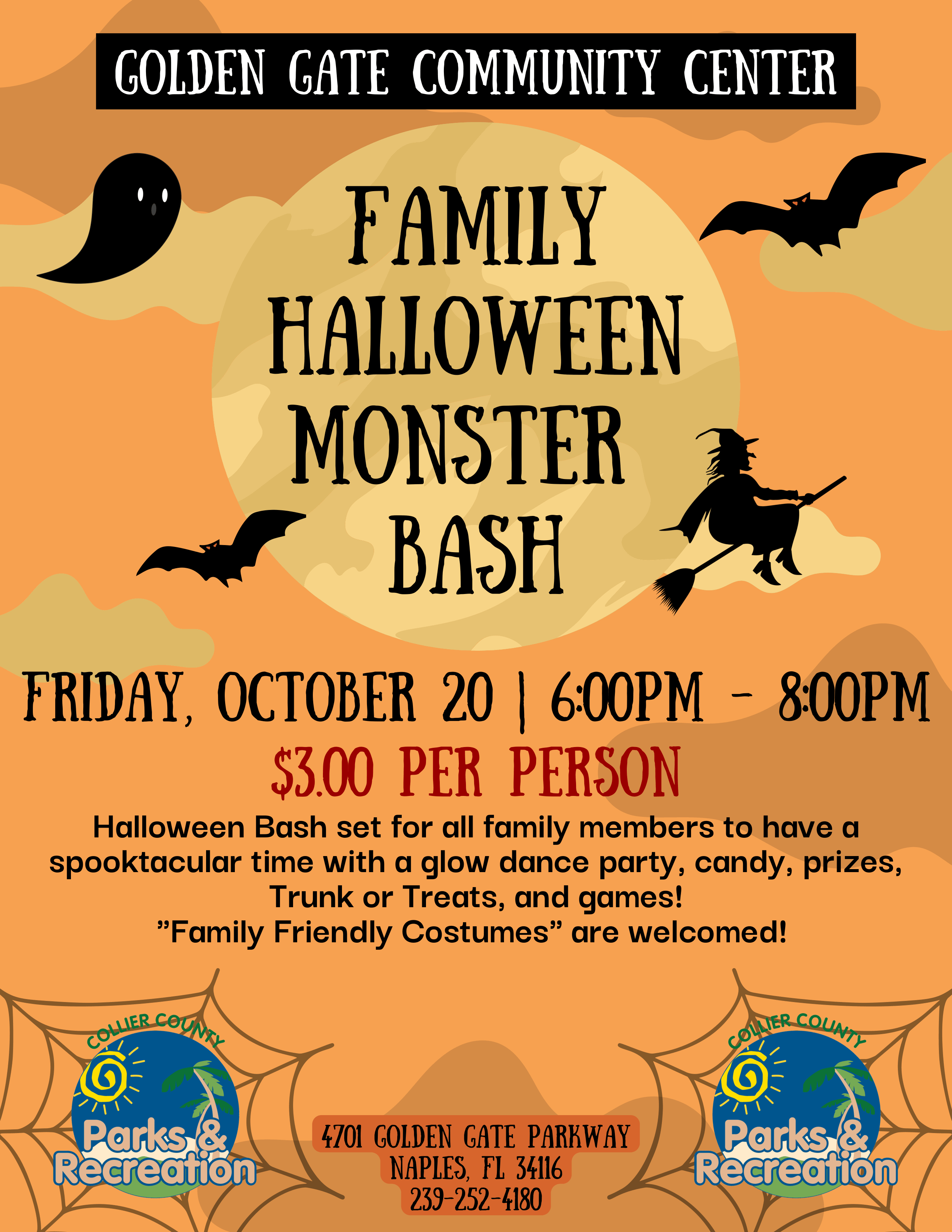 Halloween Monster Bash at Golden Gate Community Center Halloween Monster Bash at Golden Gate Community Center